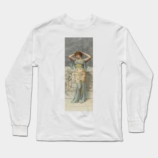 Beauty In A Marble Room by John William Godward Long Sleeve T-Shirt